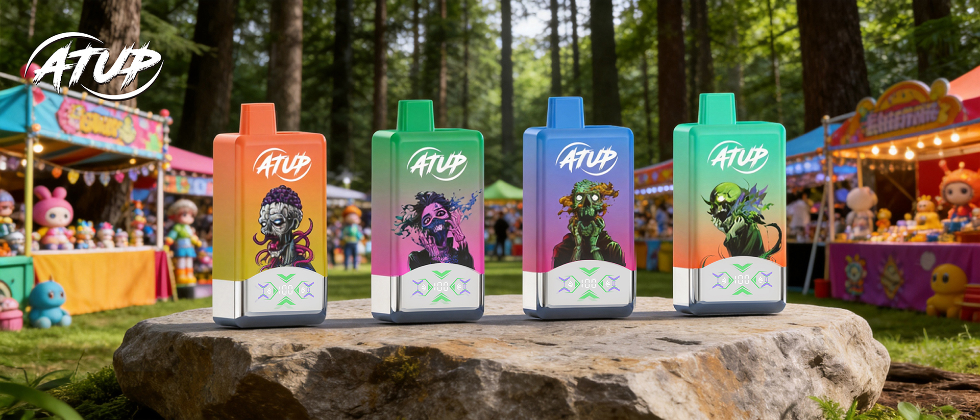 ATUP 60000 Puffs 2 flavor Disposable Vape