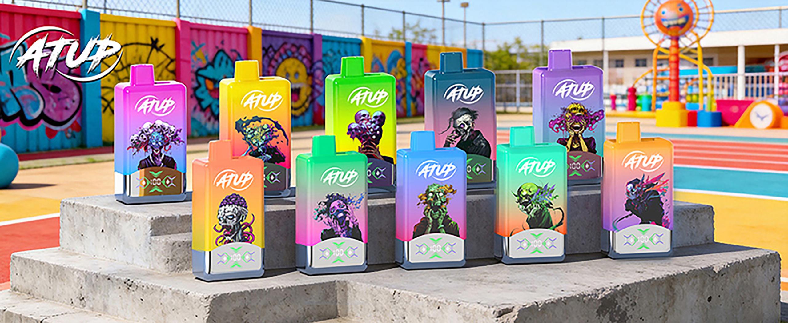 ATUP 60000 Puffs 2 flavor Disposable Vape
