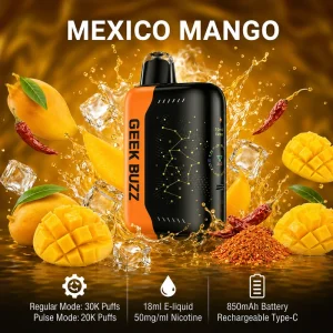 Geek BUZZ Maxico – jednorazowy vape o smaku mango