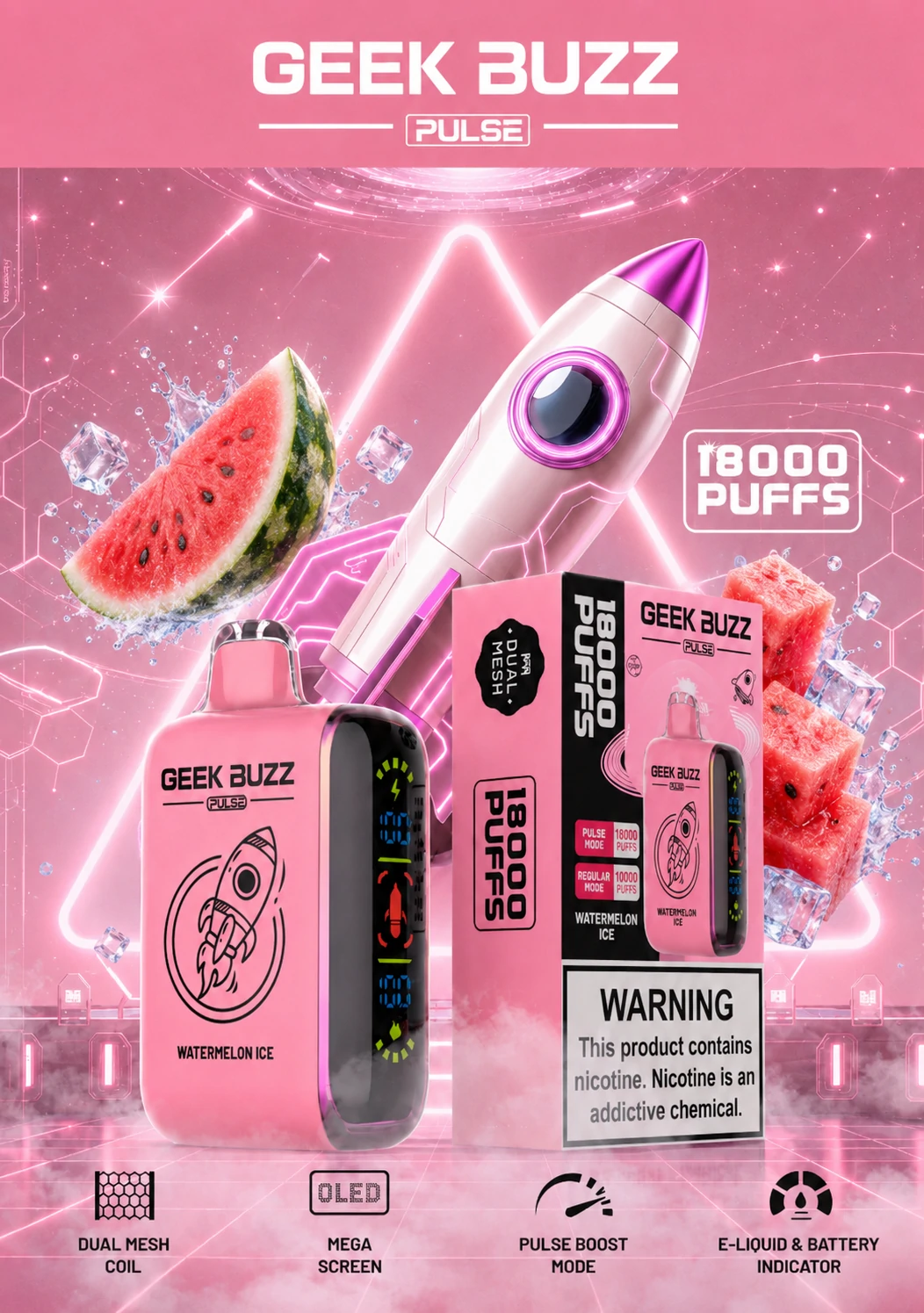 18K Puffs Disposable Vape