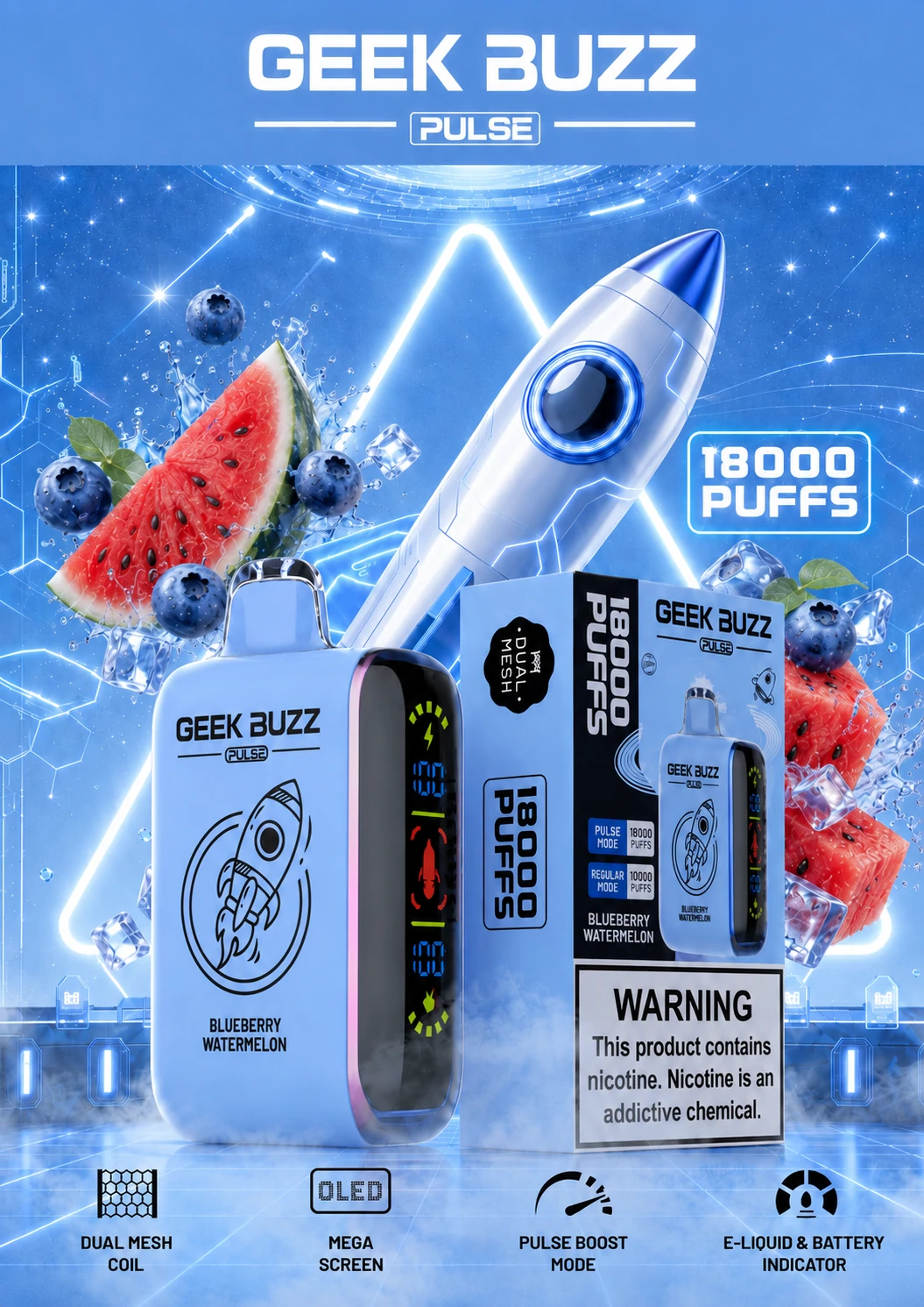 18K Puffs Vape Pen